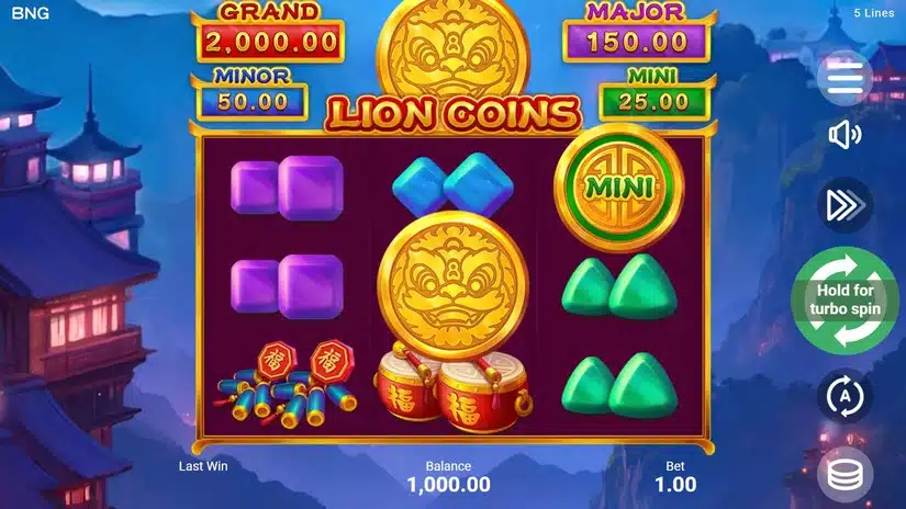  - Lion Coins      Pokerdom